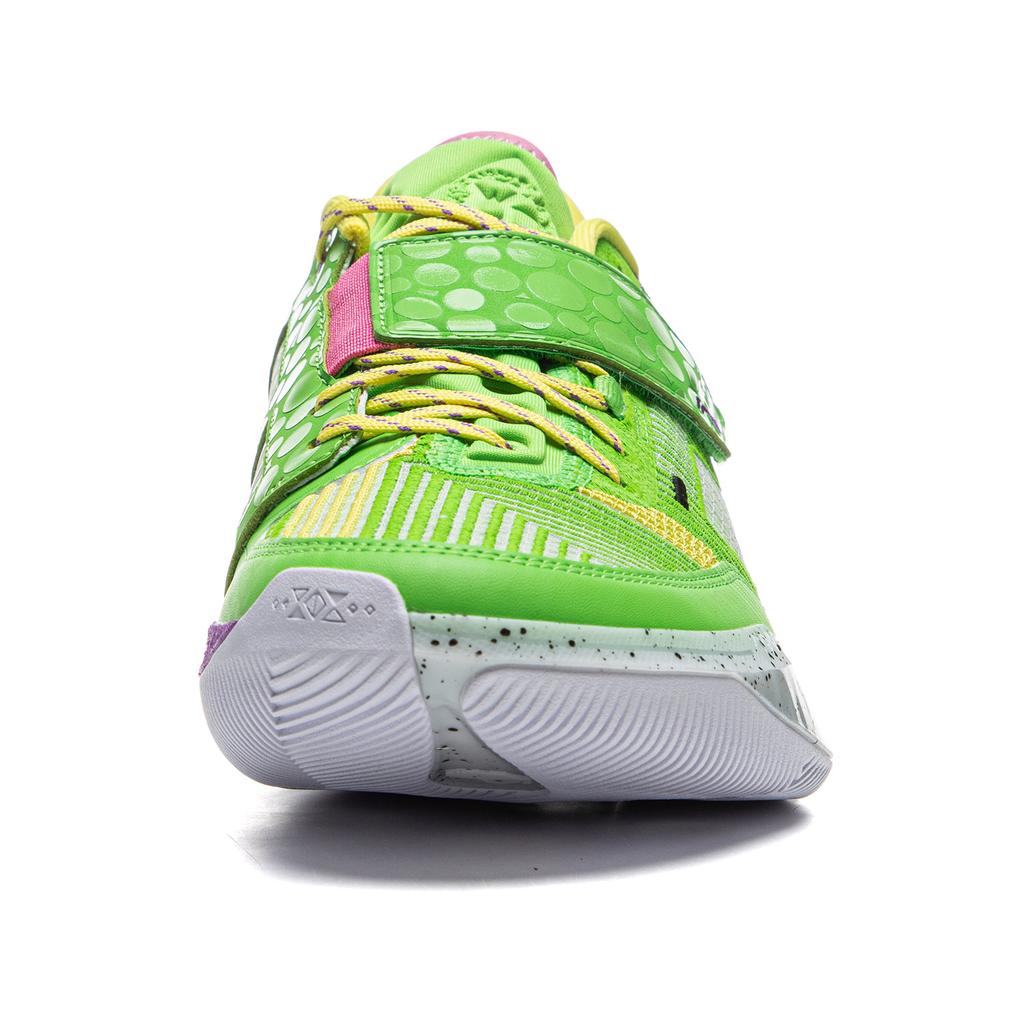 New LiNing Wade 808 4 Ultra Cushioning Wear Resistant Lightweight Rebound Low Top Basketball Shoes Men's Green ABAU031-12