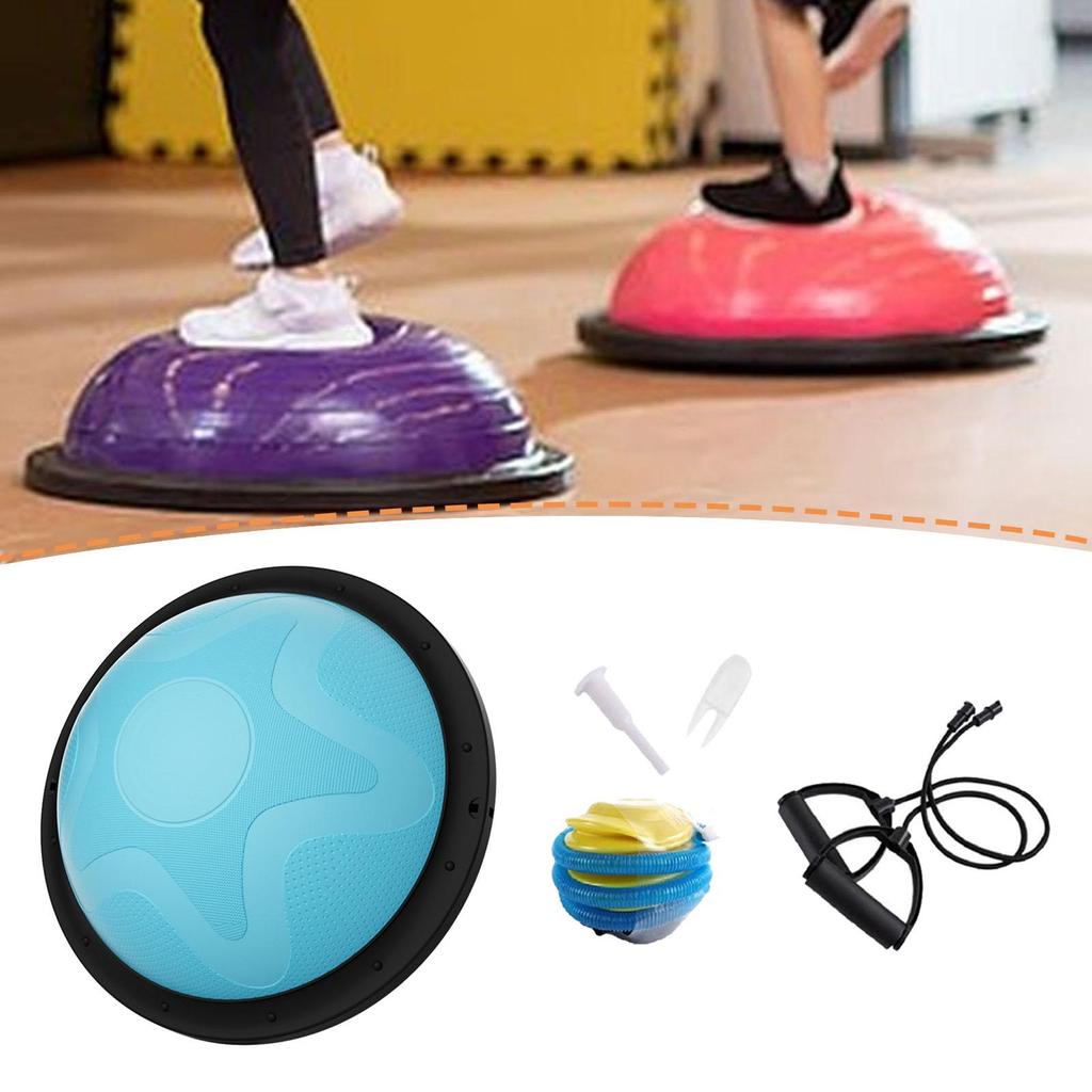 46 Cm (18.11 Inch) Non-slip, Versatile Half Ball for Flexibility Exercises At Home Or In The Gym.