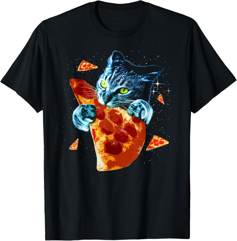 Pizza Cat In Space T-Shirt