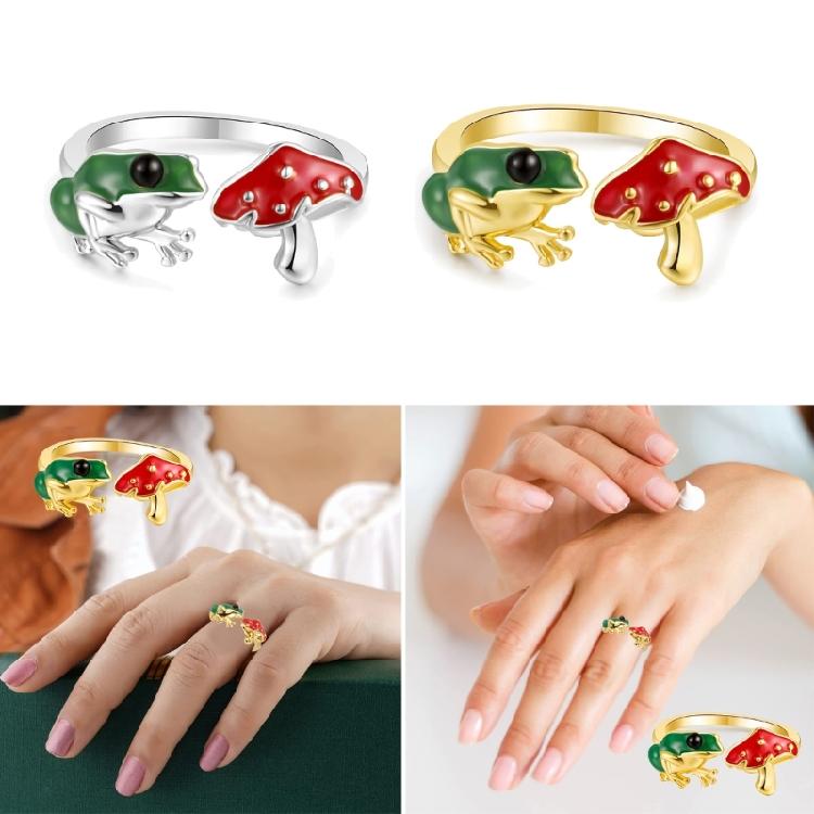 Cute Animal Shape Open Finger Ring Jewelry Women Girl Stackable Ring Ornament
