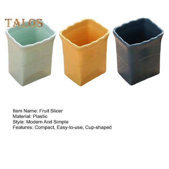 Fruit Slicer Cup Cutter Stainless Steel Kitchen Tool for Banana Strawberry Egg Mushroom Safe Easy To Clean Mini Slicer Gadget