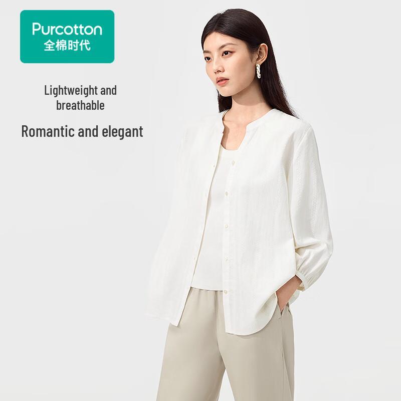 PurCotton Women s Versatile Cotton Shirt M