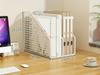 1pcs Office Desk Storage Rack, Metal File Rack, File Storage Rack, Office Supplies File Storage Box, Desktop Bookshelf
