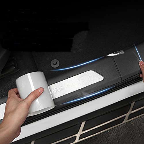 Tape-type Scuff Protection Film, Car Door Film Protection, Dirt Prevention, Door Edge Molding (clear 5cm X 10m)
