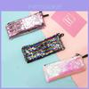 Mermaid Glitter Pencil Case With Dualcolor Sequin For Students And Kids