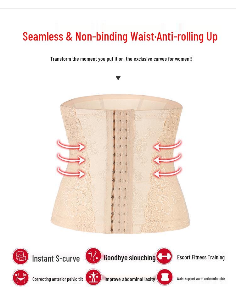 Small Waist Fitness Tummy Control Mesh Shaping Belt