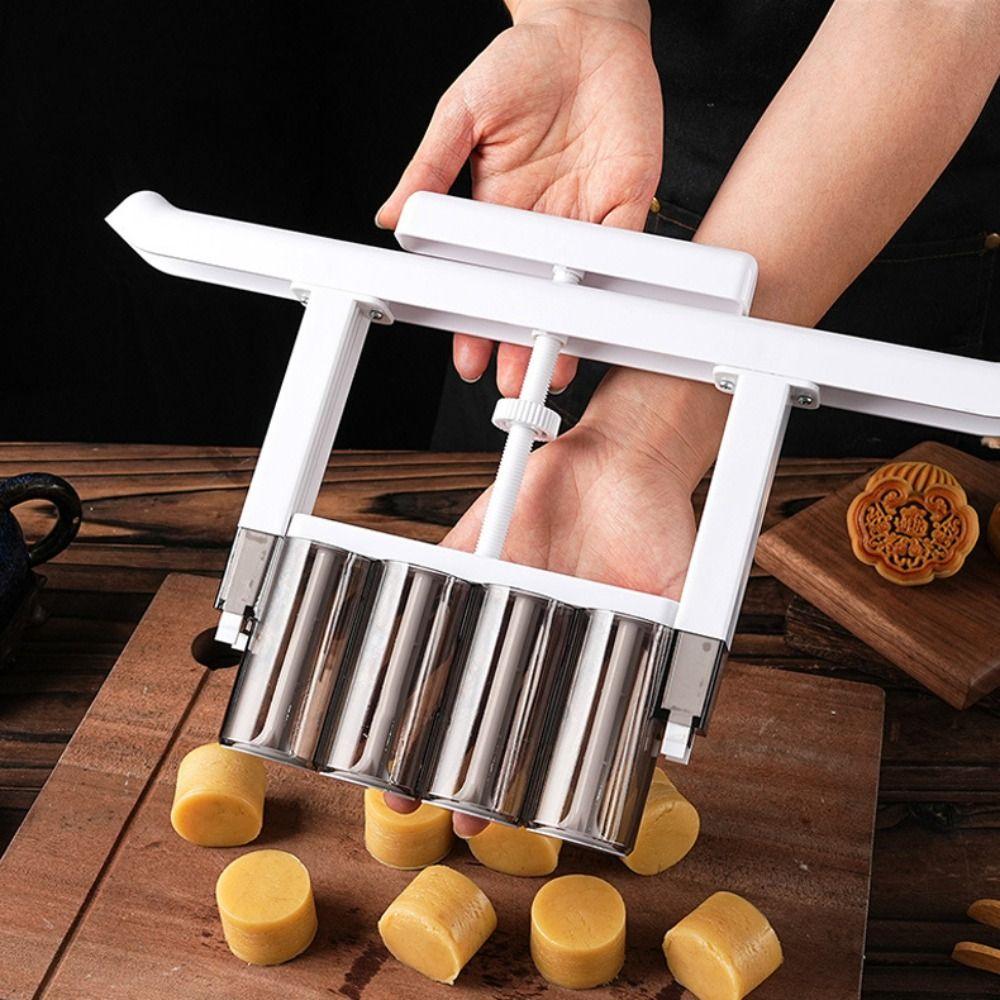 Hand-Pressed Mooncake Filling Dispenser Plastic Mooncake Stuffing Separator  Baking Lover