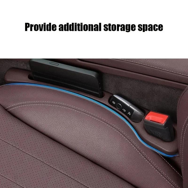 S Car Seat Gap Filler Side Seam Plug Strip Styling Seat Gap Anti-Drop Filling Strip Portable Interior Decor Auto Accsesoriers