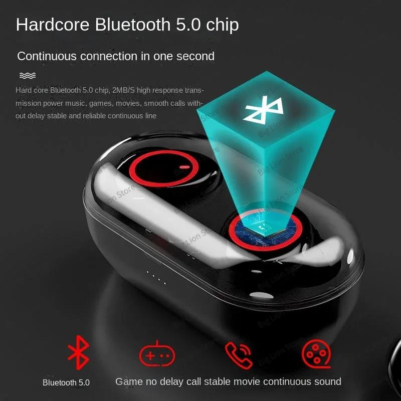 NEW TWS Earphone Bluetooth Wireless Headphones Stereo Earphones 5.0 Wireless Headphone With Microphone For All Smart Phones