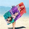 Personalized "Galactic Heroes Unite" Beach Towel Microfiber Beach Towel Thin Absorbent for Beach Swimming Yoga Bath Sports. 0910212