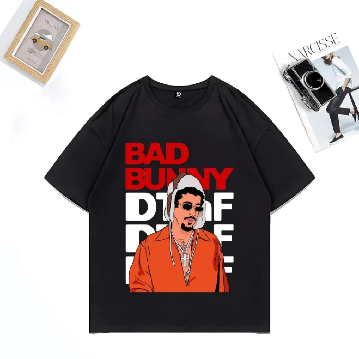 

Bad Bunny Debí Casual T Shirt 2025 Men Women DTMF Hip Hop Streetwear T-shirt Fashion Oversized 100% Cotton Short Sleeve clothing XXXXXL