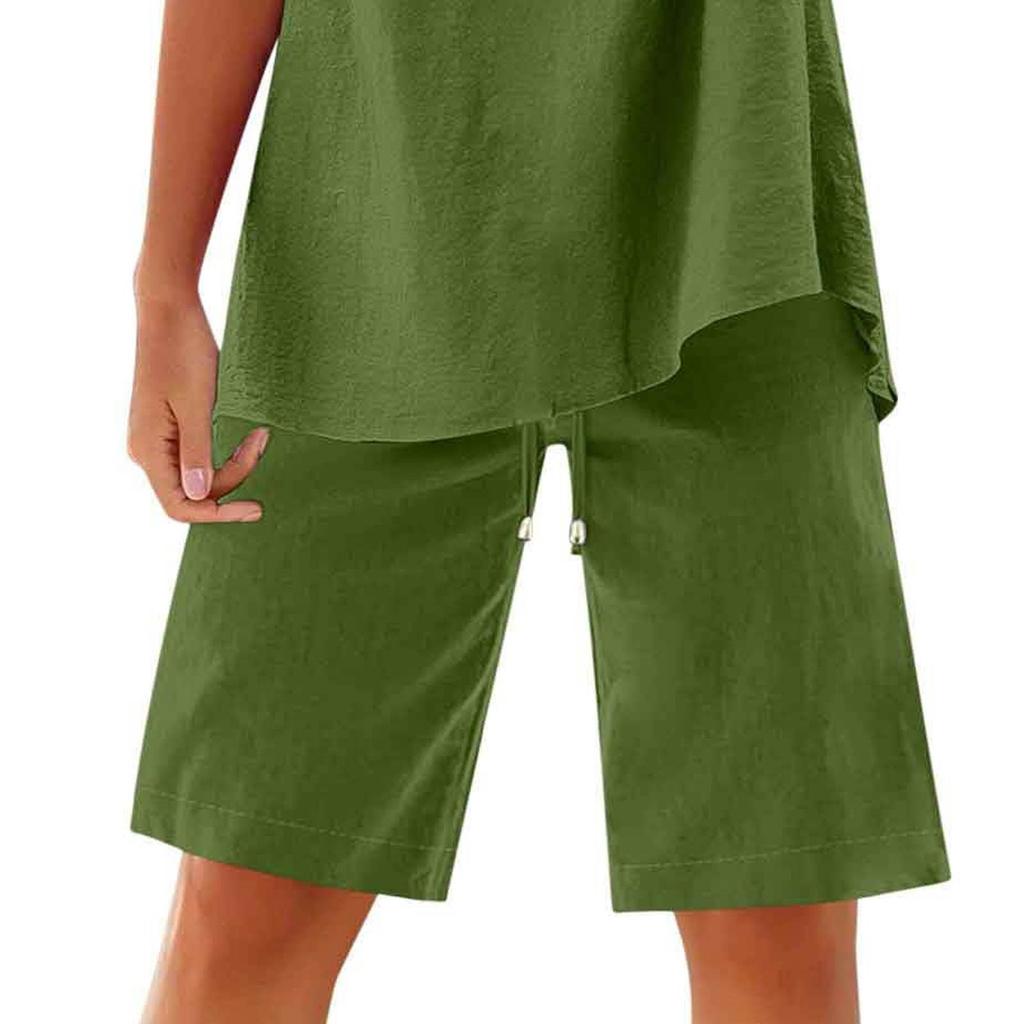 Women's Casual Summer Elastic Beach Shorts Casual Shorts