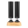 [Official] [2026 Model] Electric Salt & Pepper Mill Mini Black 7935JP-BK 3-Month Extended Warranty Black Pepper Rock Salt One-Handed Ope