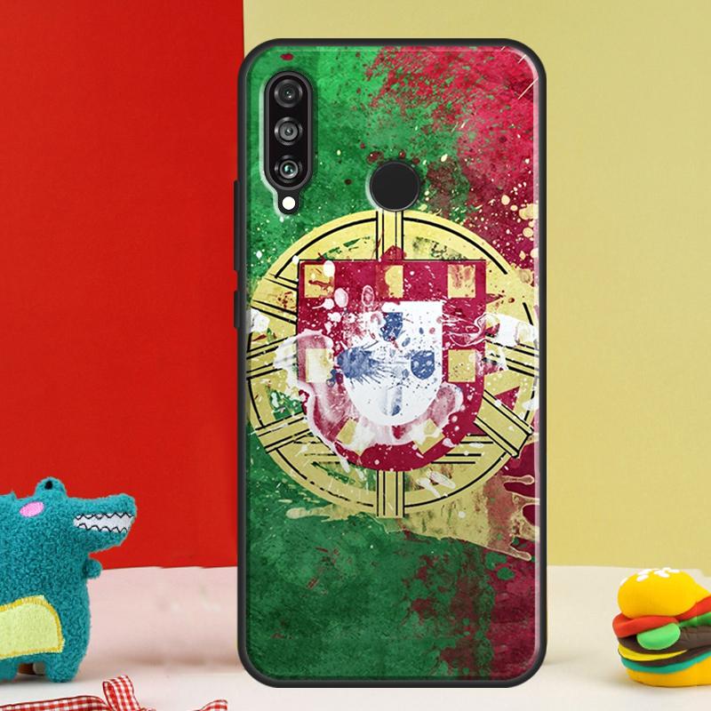 Portugal Flag For Huawei Nova 9 10 SE 12i 12s 11i 5T Y91 Y90 Y60 Y70 Y72 Y61 P60 Pro P20 P30 P40 Lite Case