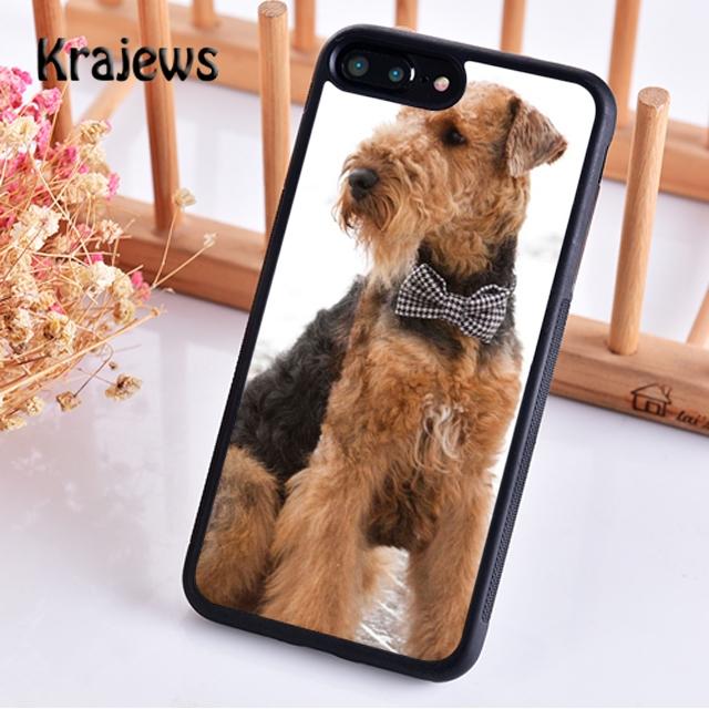 

Krajews Airedale Terrier Dog For iPhone 17 Air 16 Phone Case Cover 15 14 plus 12 13 pro max coque iPhone 15pro
