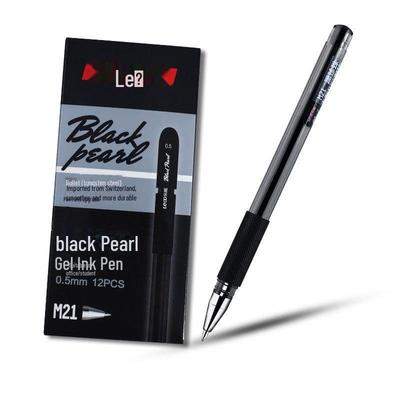 Black Pearl M21 Neutral Pen - 0.5mm Signature Water-Based Black Ink