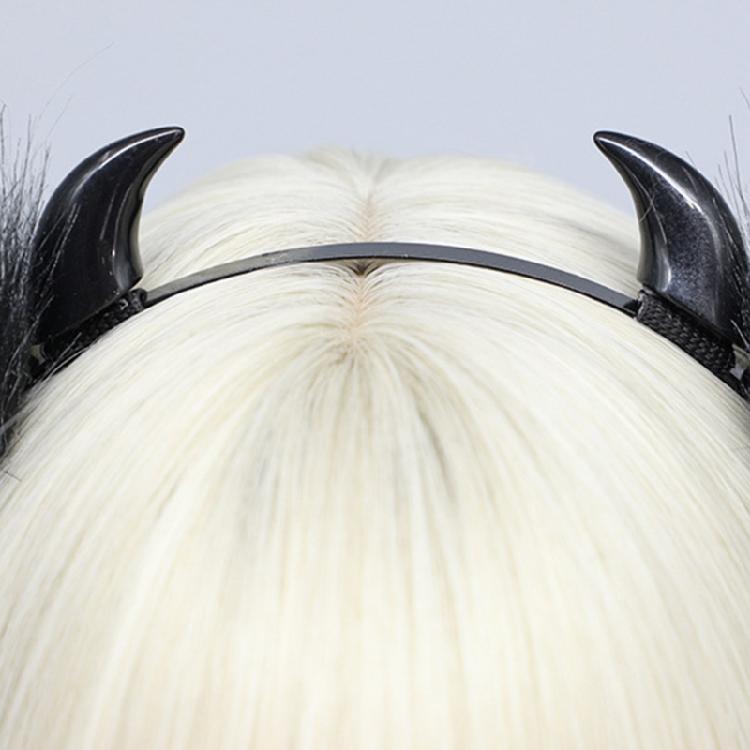 Stilvoller Tierohren-Haarreif Stirnband Kostüm Kopfschmuck Bequemes Plüsch-Accessoire für Frauen und Kostümpartys