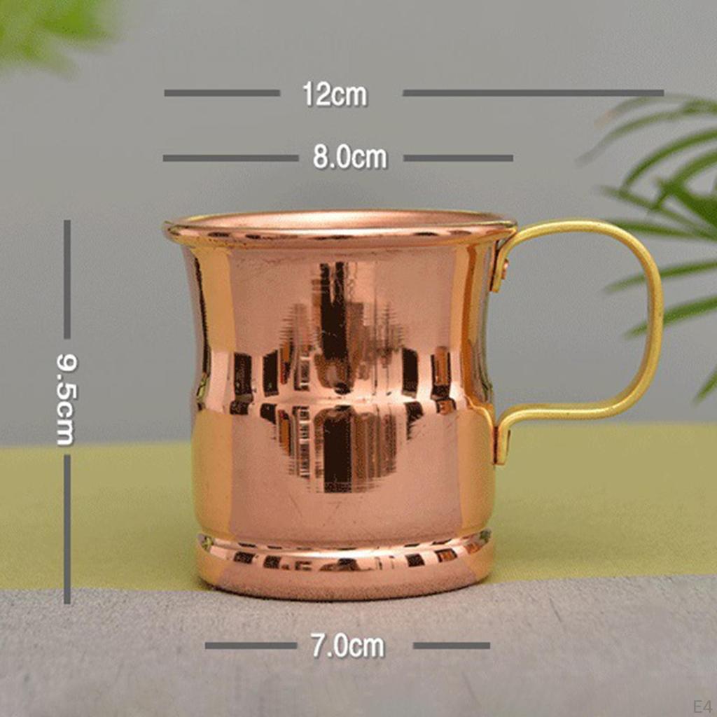 Coffee Cup Copper for Party Dinner Bar Beer Wine Drinkware Beverage Tableware Tea