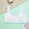 Girls' Pure Cotton Tank Top & Bra Set for Ages 9-13