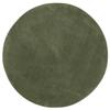 VidaXL HUARTE Soft and Washable Short-pile Rug Forest Green Ø 80 Cm 375103