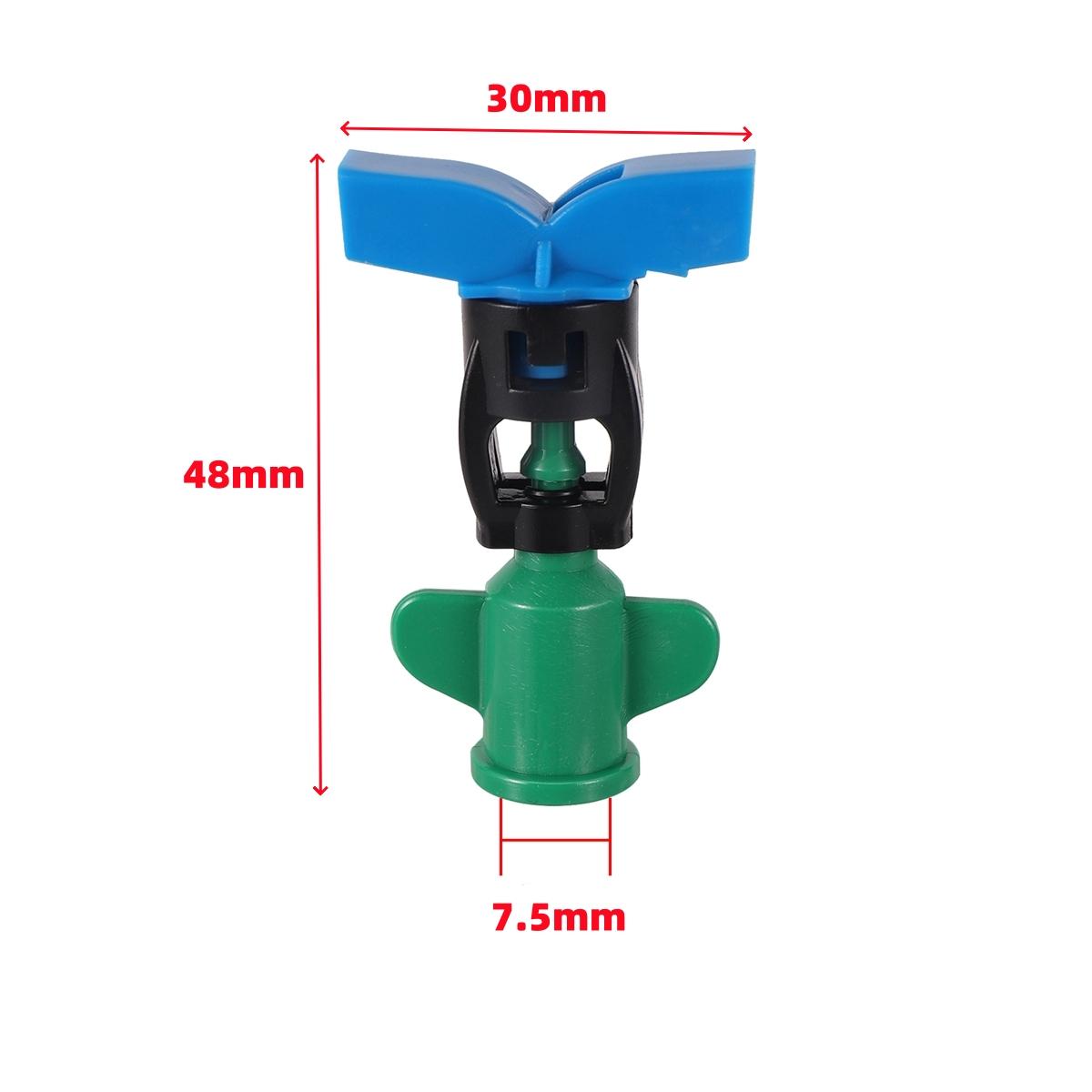 

Hanging 360 Degrees Rotary Micro-nozzle Hammer Anti-Drip Device Kit Garden Irrigation Humidifying Cooling Misting Sprayer 10sets