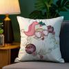 Rap Santa Claus Pillow Case Plush Fabric Soft Double Sided Print Sofa Cushion Cover Throw Pillow Covers