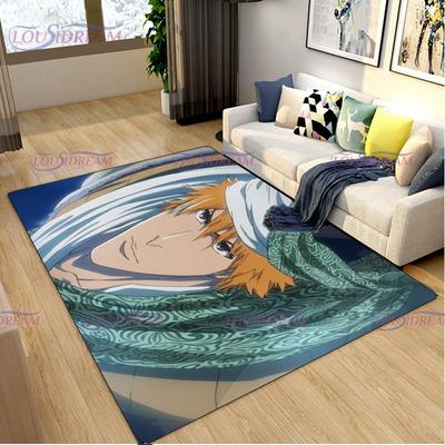 3D Baskı BLEACH-Bin Yıllık Kan Savaşı Halı Oturma Odası Büyük Halı Ev Çocuk Odası Halı Yer Mat Yan Sehpa Mat