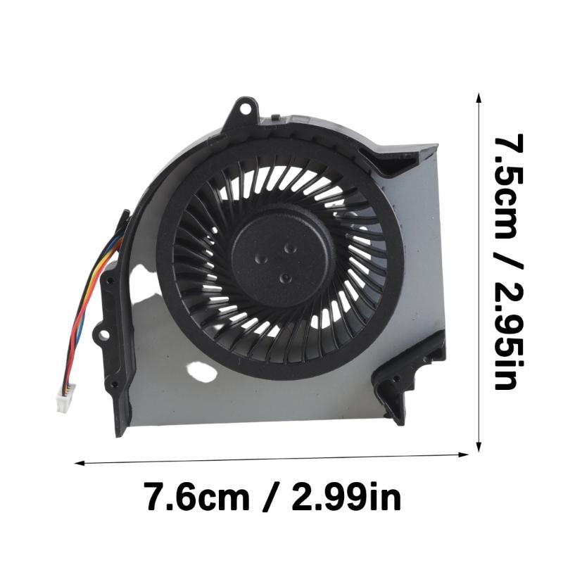 Replacement CPU Cooling Fan Notebook Cooling Metal Heat Dissipation Fan for E431 E531 Laptop Notebook Accessories