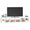 Vidaxl Szafka Pod Tv Z Oświetleniem Led, Biała, 230X36,5X40 Cm