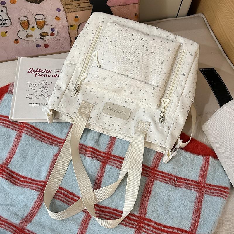 New Korean Ins High-value Schoolbag Mori Stars Sweet Wind Grade Two-piece Backpack for Primary and Secondary School Students