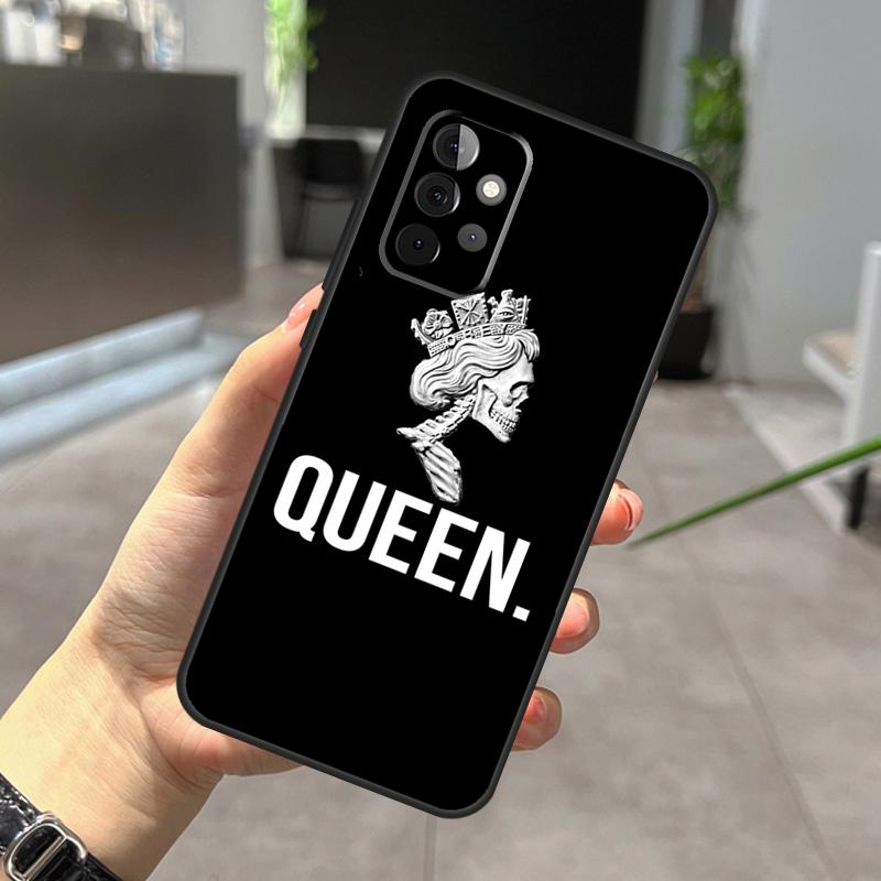 King Queen Art Case For Samsung Galaxy A32 A12 A22 A52 A35 A26 A16 A05 A55 A15 A54 A34 A14 A56 A36 A13 A53