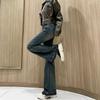 2023 Retro Flared Jeans for Women - American Style, Loose Fit, Perfect for Autumn/Winter