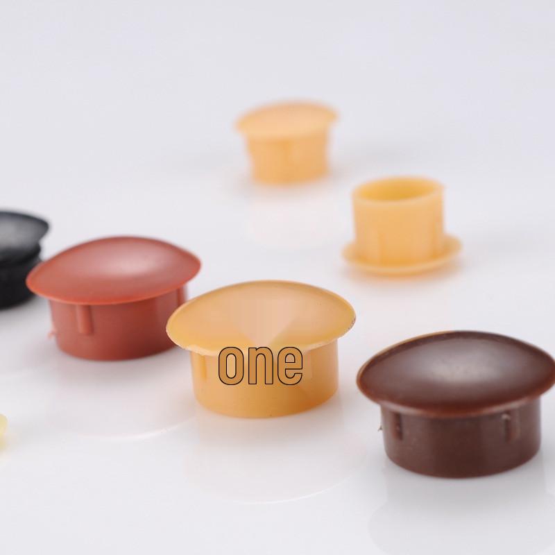 Plastik Vida Dişli Delik Tıpa - Mobilya Menteşeleri ve Donanımlar İçin Dekoratif Kapak