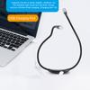 ZK20 Led Neck Reading Lamp USB Rechargeable Long-Lasting 360° Flexible Mini Light for Knitting/Camping/Repairing/Running