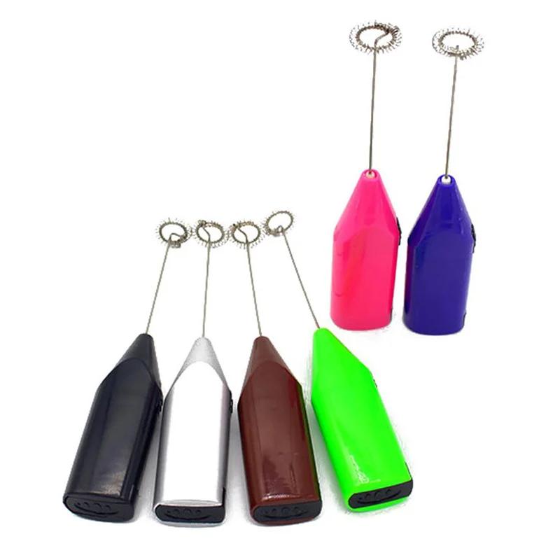 Electric Milk Frother Egg Beater Kitchen Drink Foamer Whisk Mixer Stirrer Coffee Cappuccino Creamer Whisk Frothy Blend Whisker