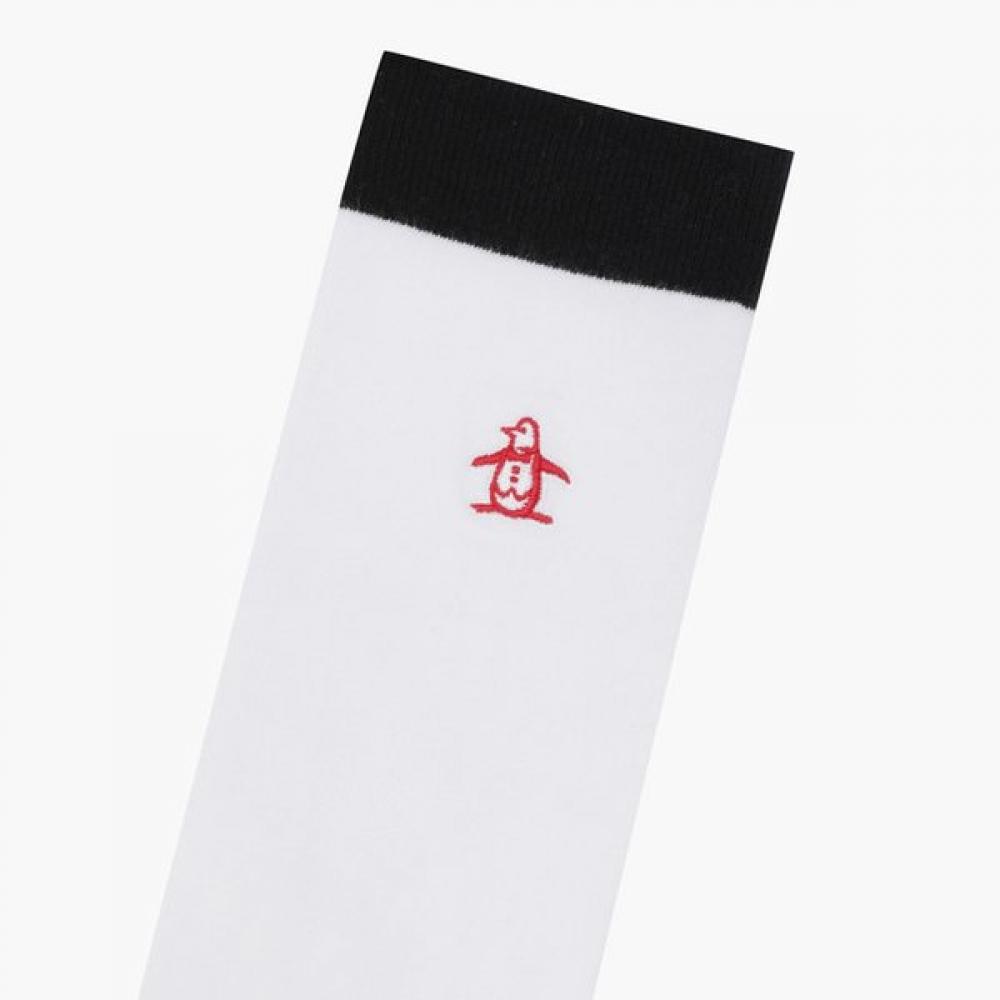 Munsingwear Women Basic Knee High Socks White Mr122lso11
