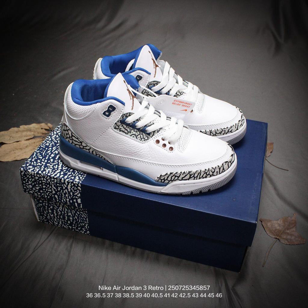 AJ3 Fujiwara Hiroshi White Cement Fire Red Black Warrior Joe 3 Basketball Shoes