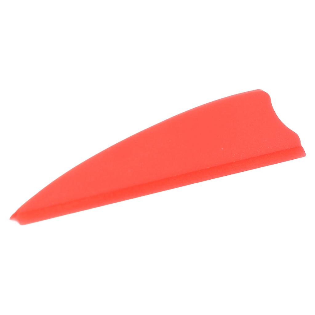 50 Pcs Feather Fletching Light Weight Shield Arrow Fletches DIY Arrow Feathers Fletches for Outdoors Archery Black
