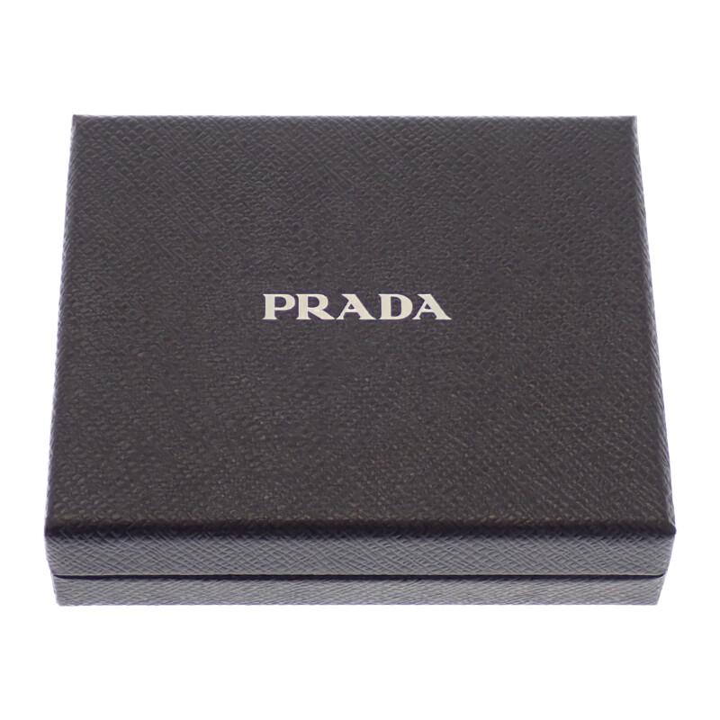 PRADA  2MO008_QHH_F0002 Bifold Wallet black Safiano mens