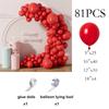 Christmas Wedding Balloons Garland Red Balloon Arch Kit Baby Shower Wedding Anniversary Xmas Home Party Valentine Day Decoration