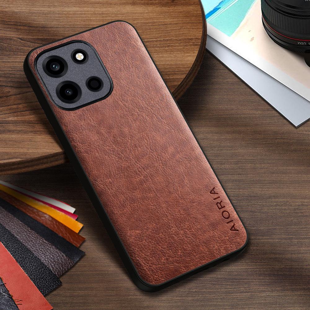 Luxury PU Leather Case for Oneplus Nord 6 5 4 3 2 Business Solid Color Design Phone Cover Soft TPU&Hard PC