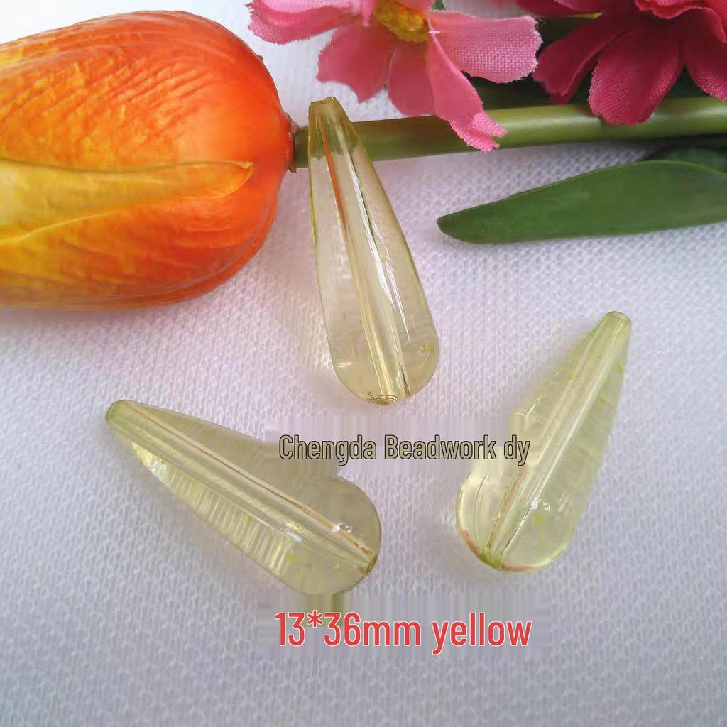 Transparent Acrylic Water Drop Beads for DIY Jewelry, Curtains, Ornaments, and Lighting Accessories