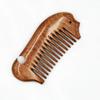 Exquisite Golden Sandalwood Fish Style Comb - Massage Gift for Men and Women