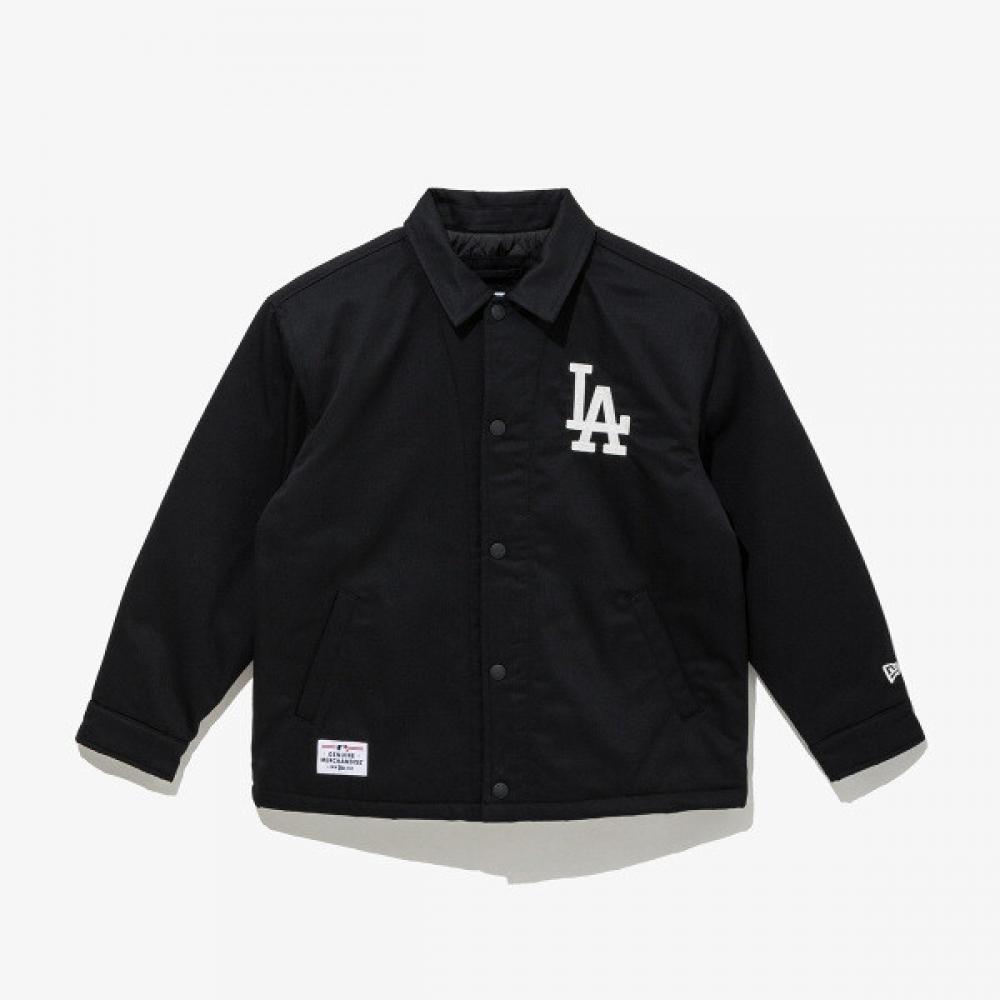 

New Era Mlb La Dodgers Padded Coach Jacket bLack blacks/160