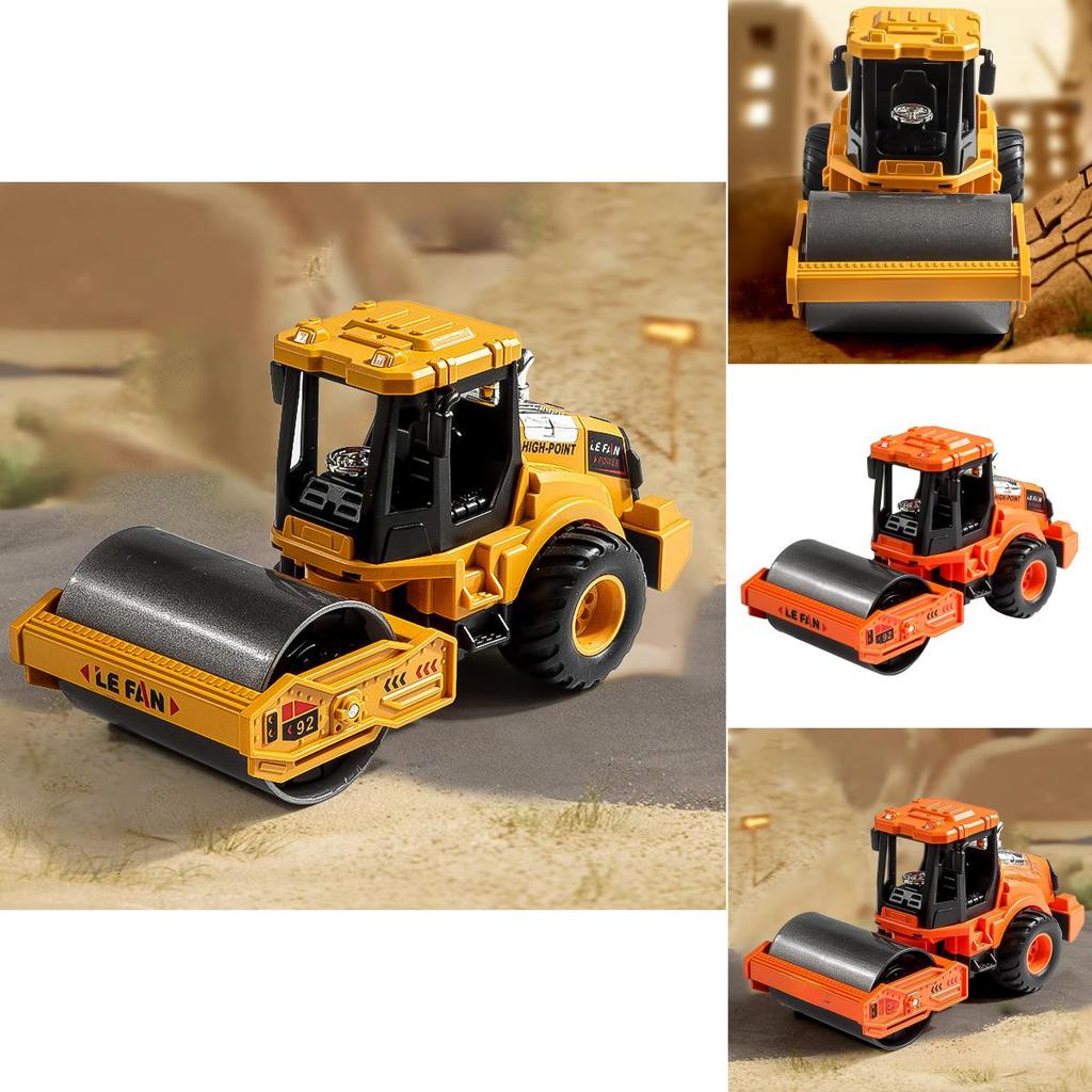 Engineering Vehicle Model Set For Boys With Inertia Drive Childrens Construction Toy