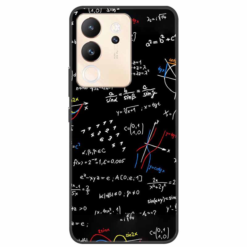 For Vivo V30 Lite Case 6.67'' Silicone Painted Soft TPU Protective Cover for Vivo V 30 Lite 5G Phone Cases V30Lite V2314 Cartoon
