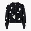Little MO&Co. Girls' Merino Wool Blend Knit Cardigan