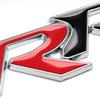 1Pc 3D Metal RR Logo Car Stickers Emblem Trunk Badge Decals for RR Civic Mugen Accord Crv City Hrv