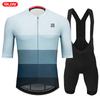 2026 Summer Breathable  Men Short Sleeve Jersey Sets Mountain Bike Sport Ropa Ciclismo Hombre Summer Cycling Clothing Triathlon Bike Uniform