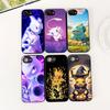 Mewtwo P-Pokemons Mew P-Pikachus Silikon-Handyhülle für Xiaomi Poco C75 C65 C71 C85 X7 X6 M7 F7 F8 Ultra F6 Pro Weiche Hülle